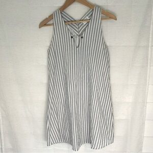 Sienna Sky Beach Stripe Shift Dress Size Medium